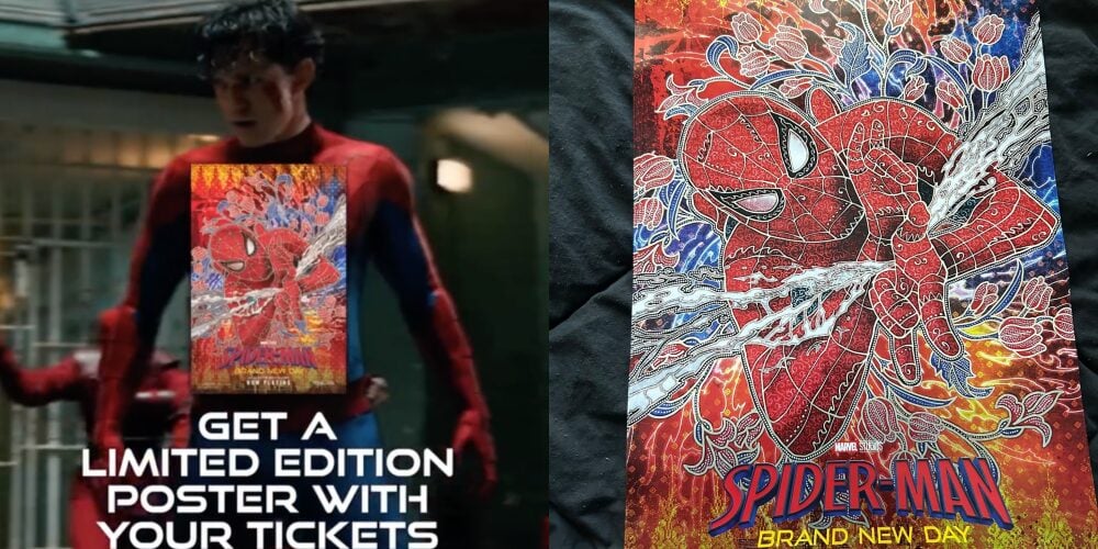 'Tuan Punya Badan Pun Tak Dapat' – Poster Batik Spider-Man Rekaan Anak Tempatan Jadi Buruan Di US