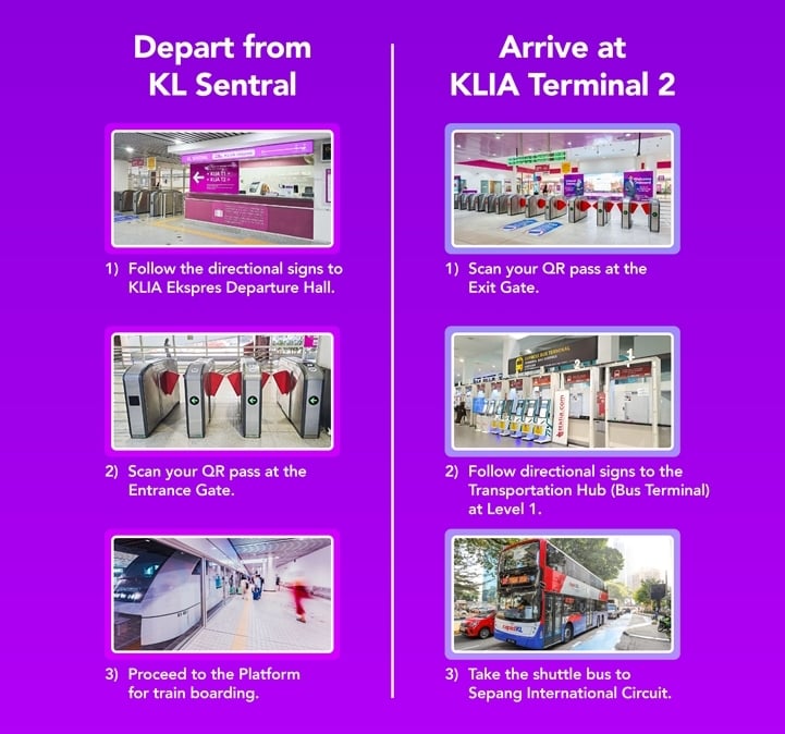 KLIA Ekspres Perkenal 'Sepang Race Train Pass' RM200 Sempena F1 Bahrain GP Di Malaysia 3 KLIA Ekspres Perkenal 'Sepang Race Train Pass' RM200 Sempena F1 Bahrain GP Di Malaysia