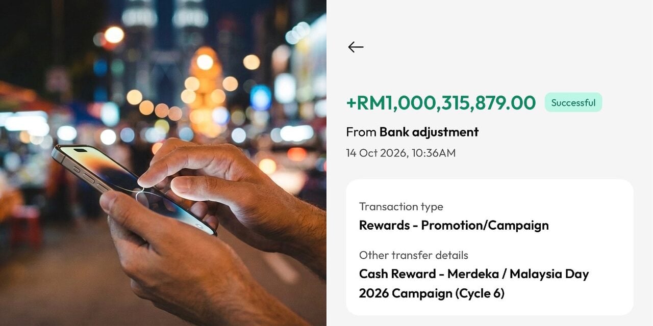 ‘Begegar Nyawa’ – Lelaki Ini Cemas Akaun Aeon Bank Tiba-Tiba Masuk RM1 Bilion