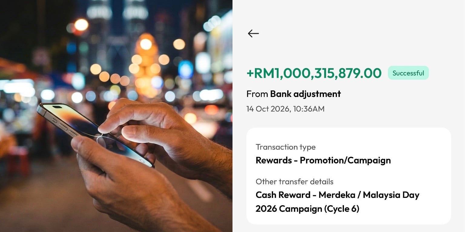 ‘Begegar Nyawa’ – Lelaki Ini Cemas Akaun Aeon Bank Tiba-Tiba Masuk RM1 Bilion