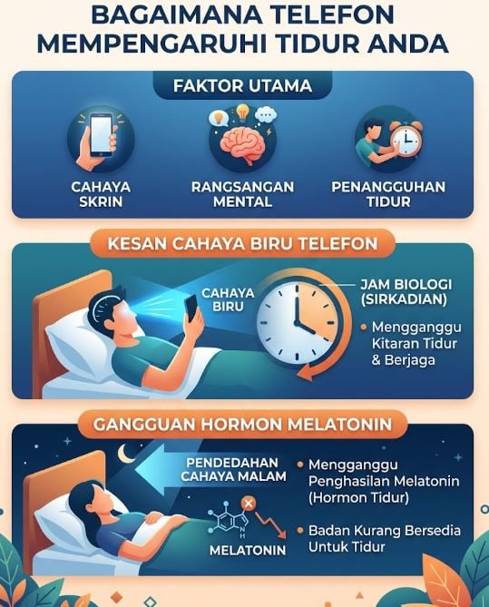 Main Telefon Sebelum Tidur, Adakah Ia Mengganggu Kualiti Tidur Dan Kesihatan Anda? 2 Main Telefon Sebelum Tidur, Adakah Ia Mengganggu Kualiti Tidur Dan Kesihatan Anda?
