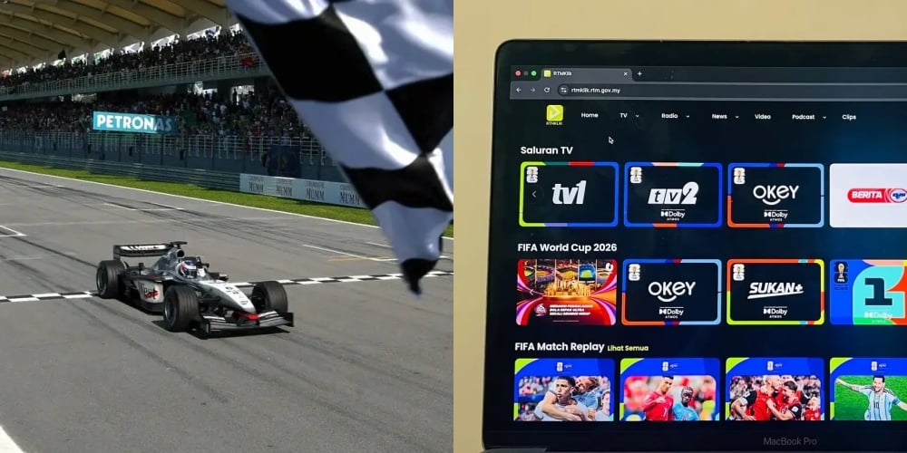 RTM Buat Kejutan, Tayang Siaran Langsung F1 Sepang 2026 Secara Percuma Untuk Rakyat Malaysia