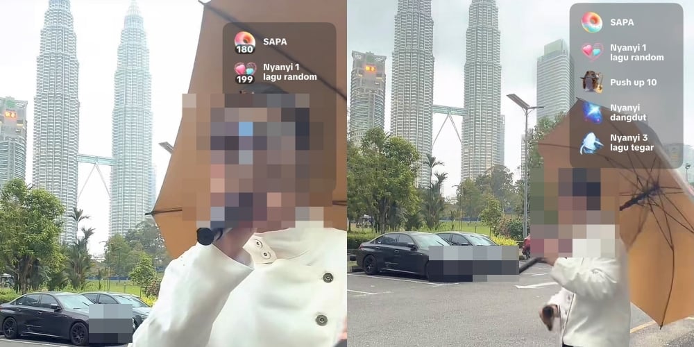 Buat Sesi 'Busking' Tepi Jalan KLCC, Tindakan Penyanyi Indonesia Ini Ditegur Warganet